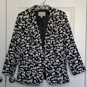 Banana Republic Floral Blazer